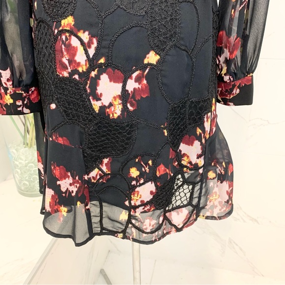 NWT Reiss Rakel Floral Mini Dress 2NWT - Picture 6 of 16